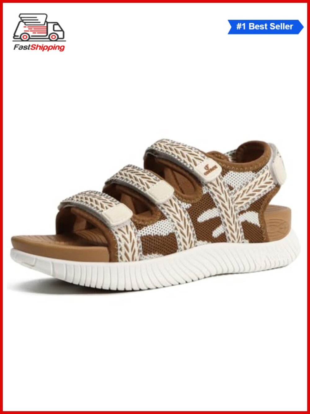 COFACE Womens Walking Sandals Orthopedic Arch Support Lightweight Nonslip Sport